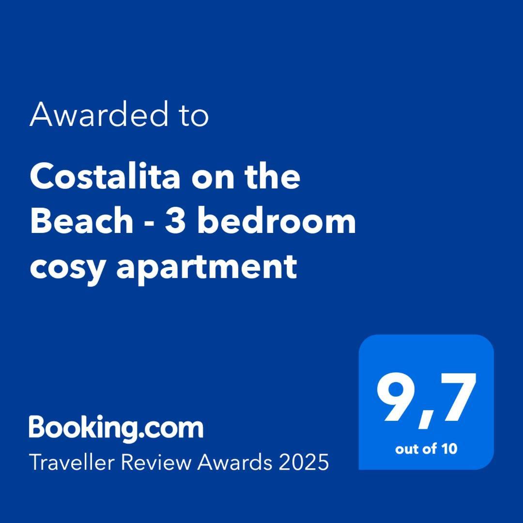 Costalita On The Beach - 3 Bedroom Cosy Apartment Estepona Exterior photo